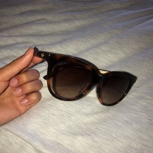 Authentic Gucci Tortoise Sunglasses